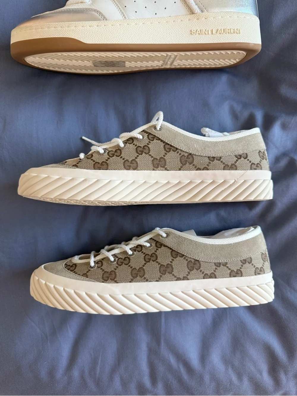 Gucci Tortuga Low-Top Sneaker (SKU: 738992-FABQA-9796)